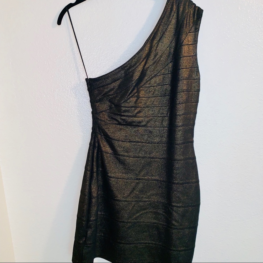 Express One Shoulder Mini Dress